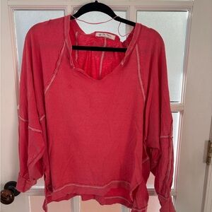 We The Free Women's Coral Blouse